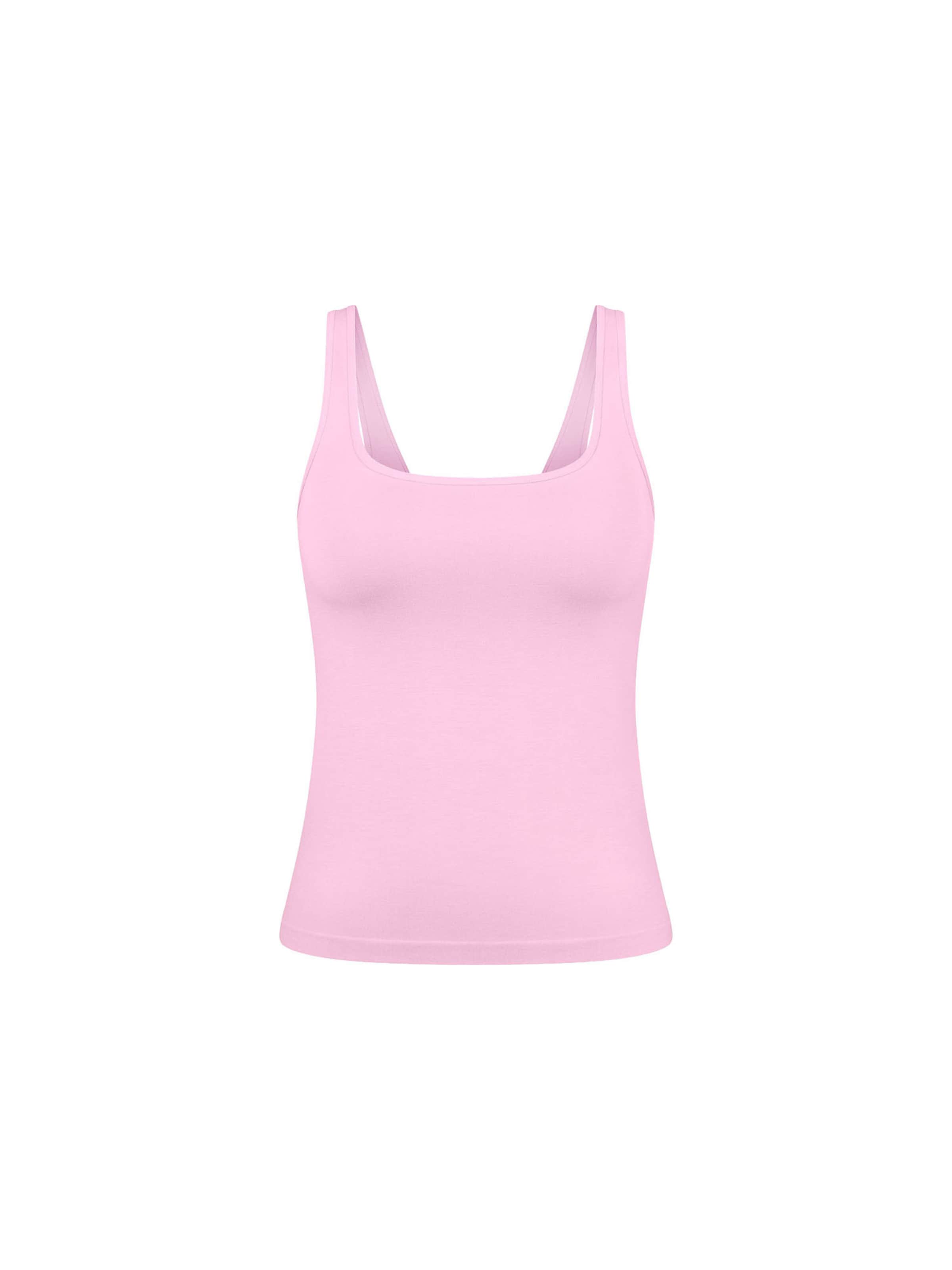 SLOGGI Tanktop 'Sense' in Pink: Vorderseite