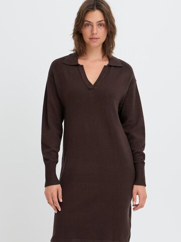 Abito in maglia ' NERA' di Oxmo in marrone