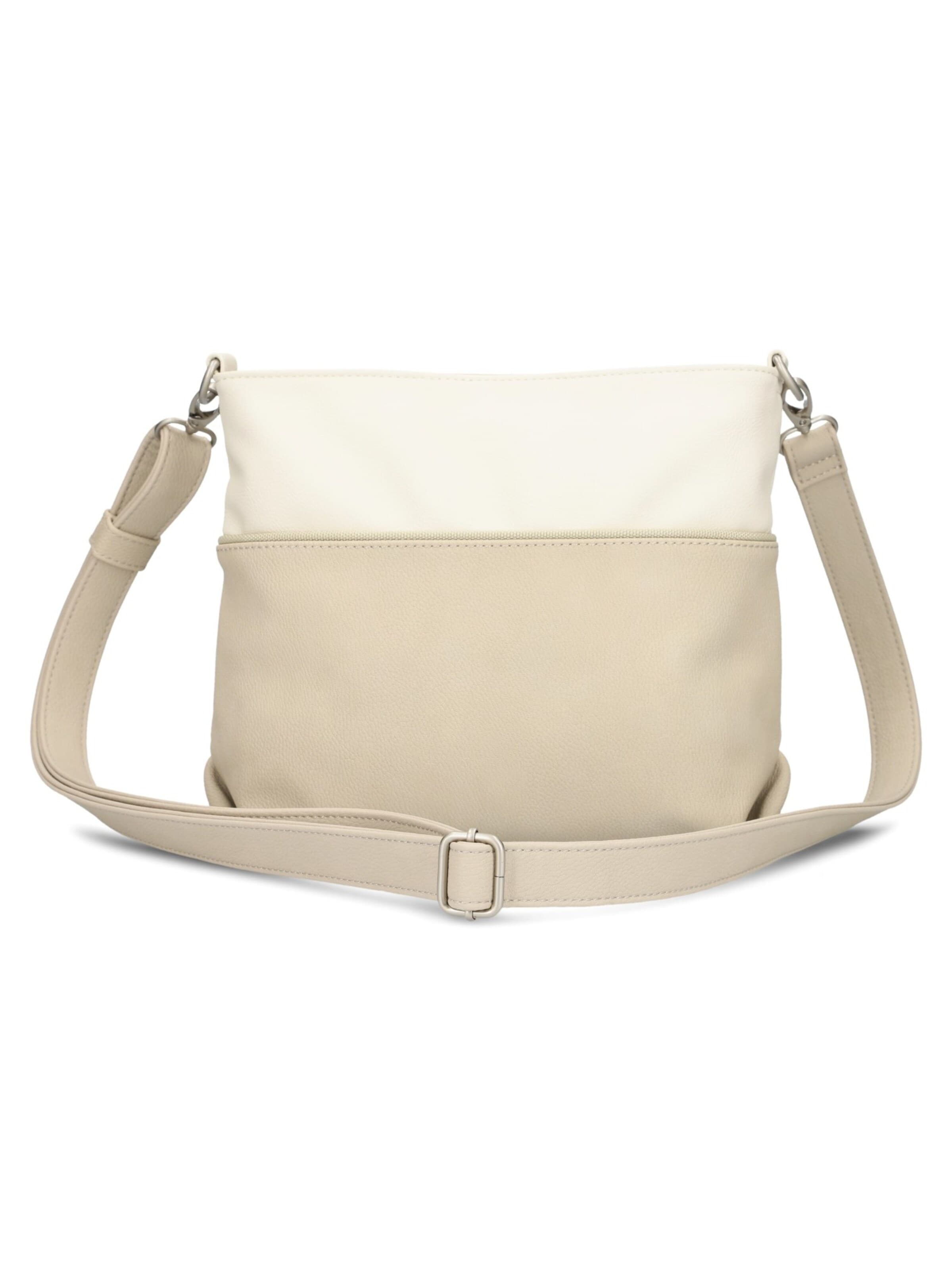 ZWEI Schoudertas 'JANA J8' in Beige
