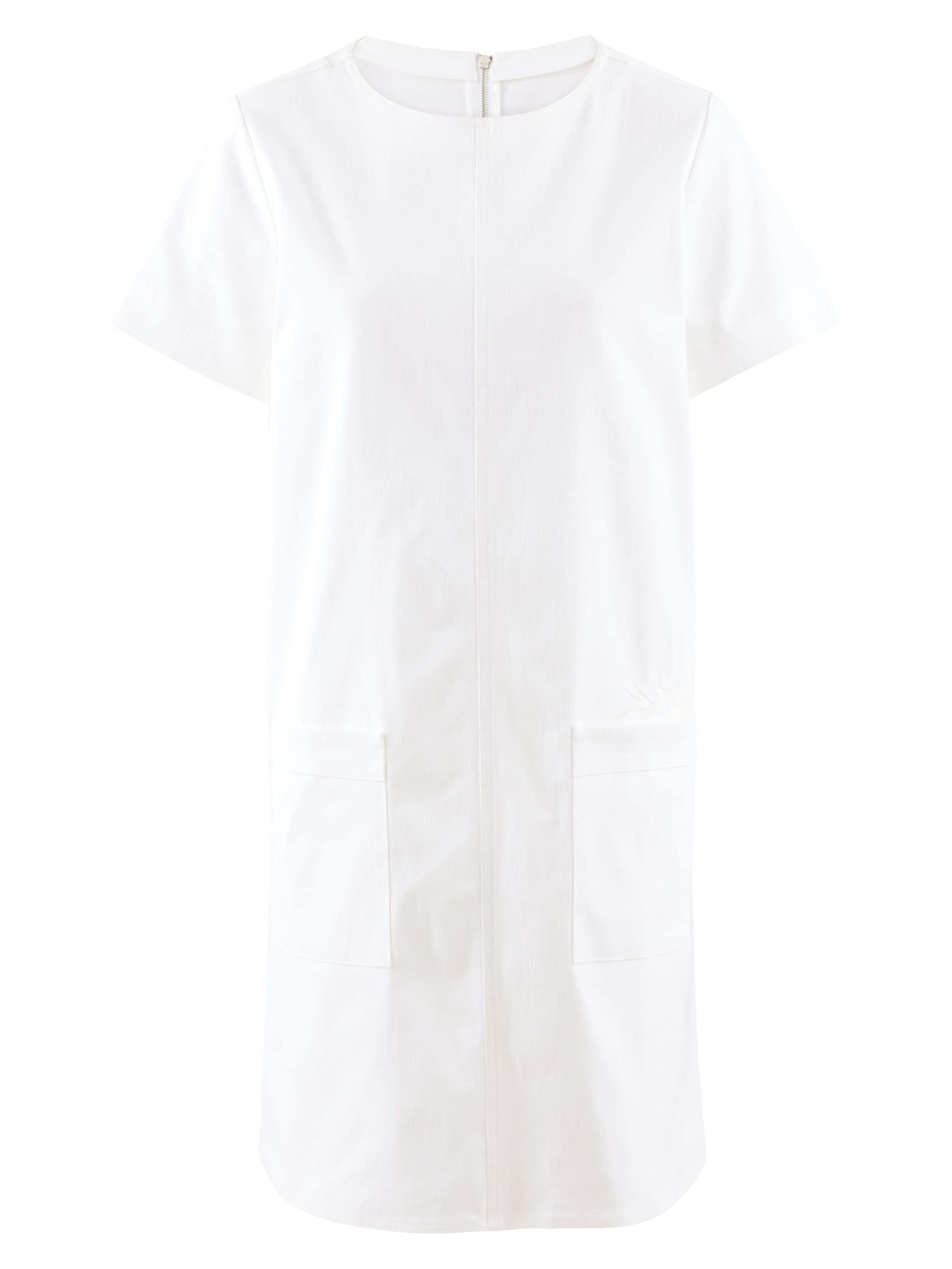 Tamaris Robe d’été en blanc naturel, Vue avec produit