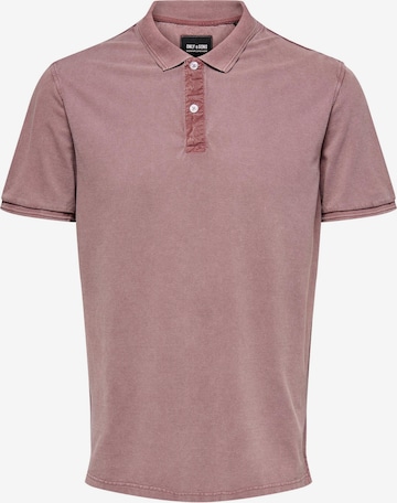 Only & Sons Shirt 'Travis' in Pink: front