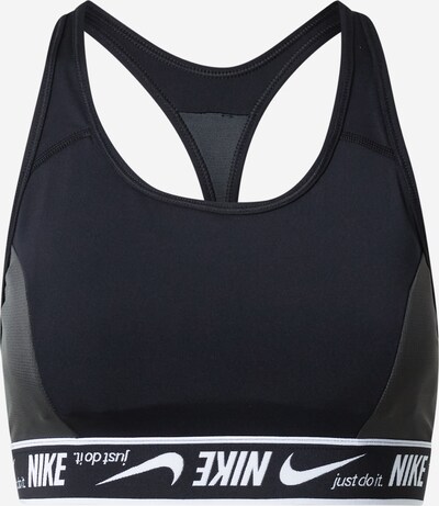 Sutien sport NIKE pe gri închis / negru / alb, Vizualizare produs