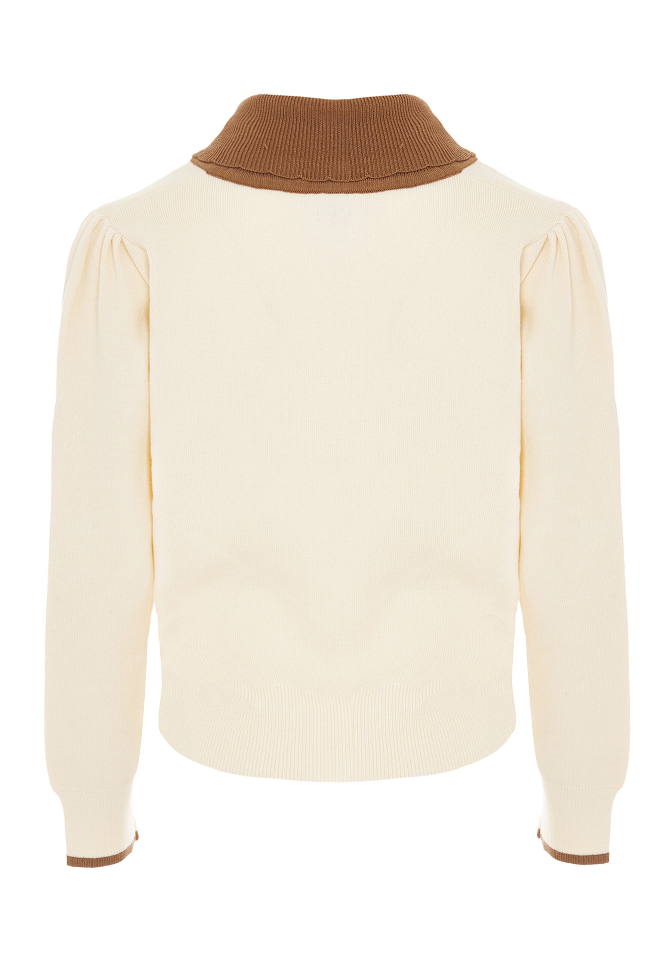 NAEMI Knit cardigan in Beige