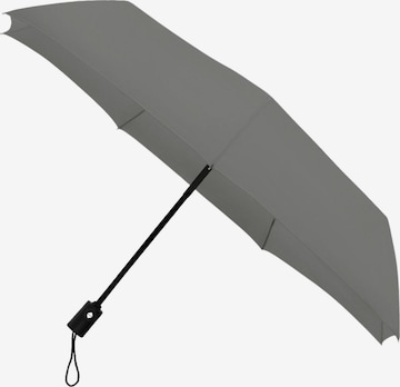 Maxte Regenschirm in Grau: Vorderseite