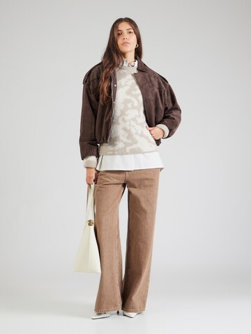 VILA Pullover 'VIMATTA' in Beige