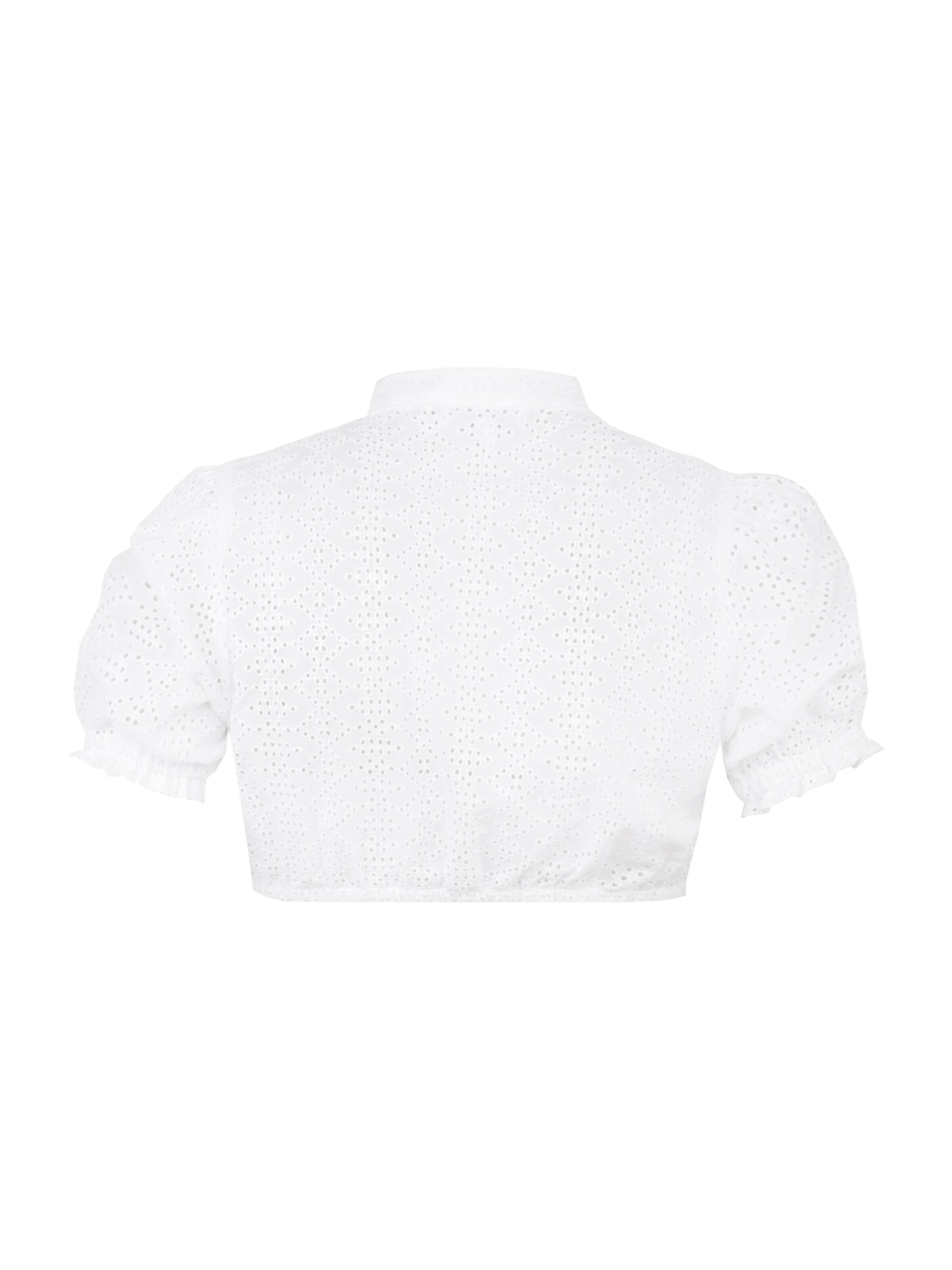 MARJO Блузка от традиционного костюма 'Tettau' в Белый