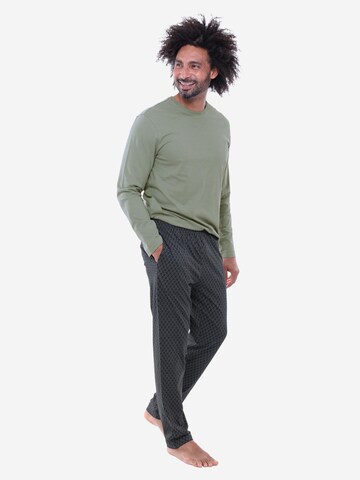 Mey Pyjama lang 'Midnight Classic' in Groen