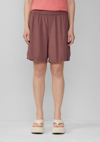QS Loosefit Broek in Lila