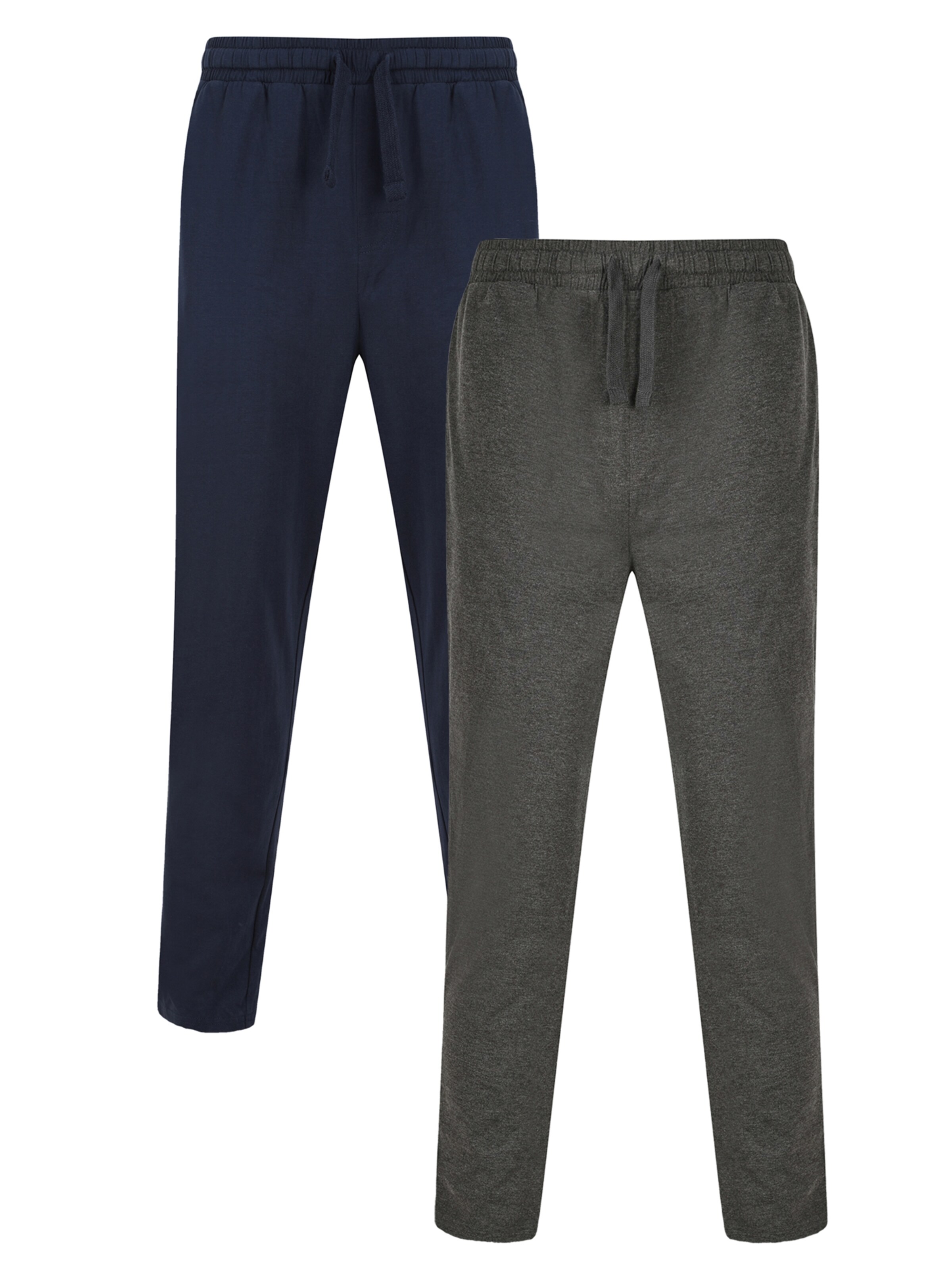 Threadbare Regular Pajama Pants 'Rene' in Blue: front