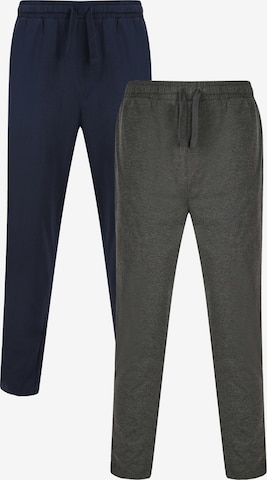 Threadbare Regular Pajama Pants 'Rene' in Blue: front