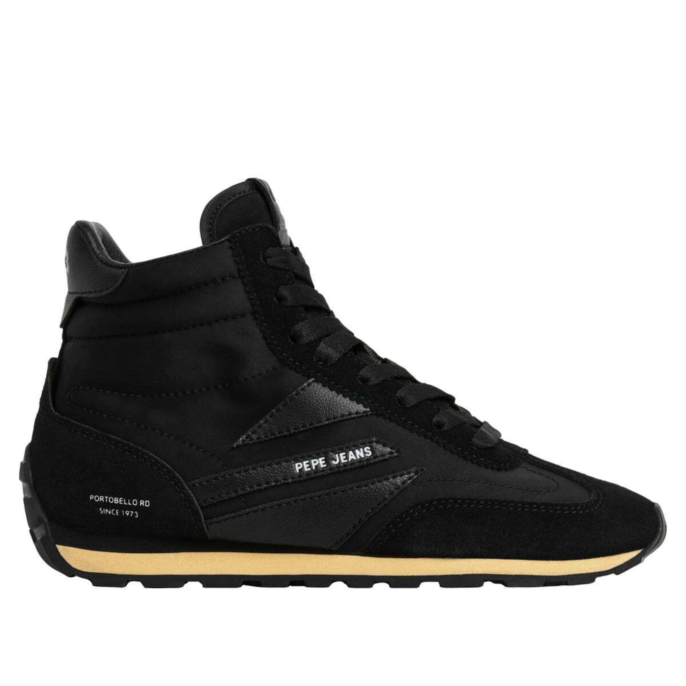 Pepe Jeans Sneaker  'Jane Nice' in Schwarz