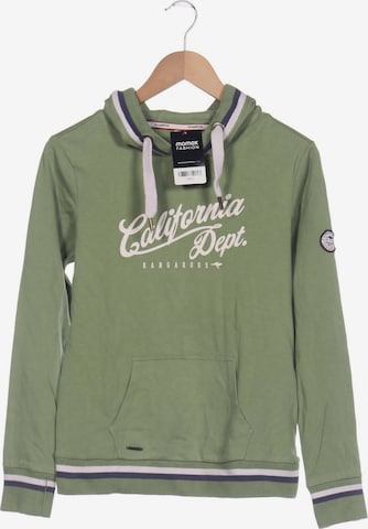 KangaROOS Sweatshirt & Zip-Up Hoodie in S in Green: front