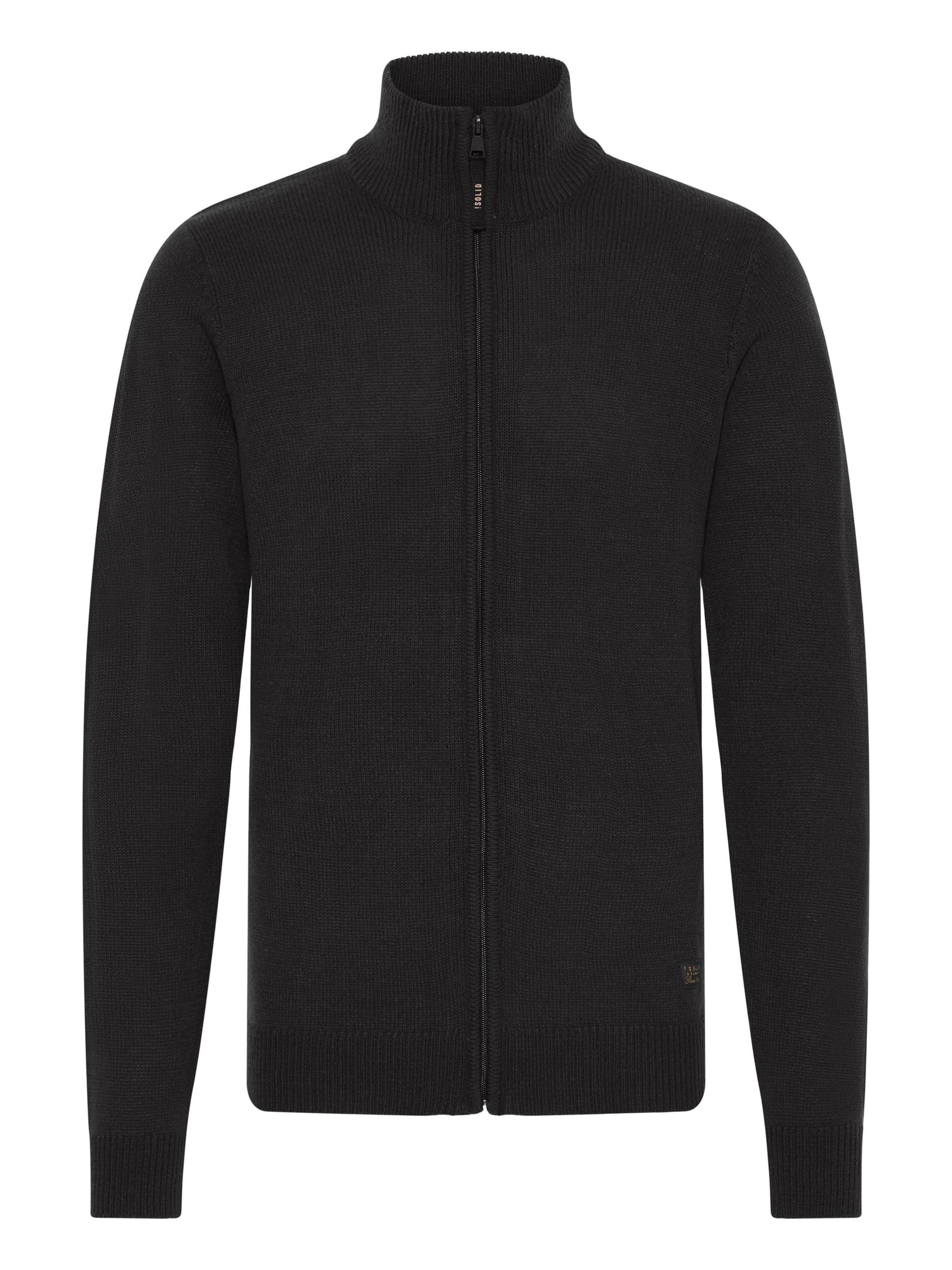 Giacchetta ' SDBABAL ' di !Solid in nero: frontale