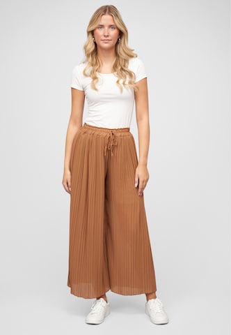 Cloud5ive Wide leg Broek in Beige