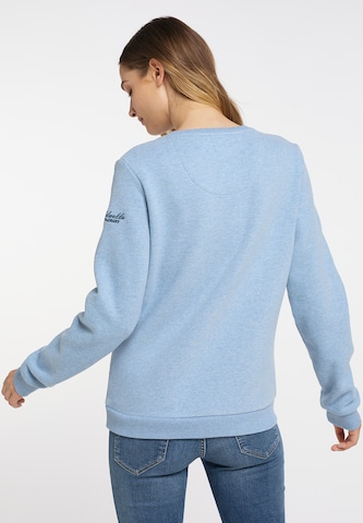 SchmuddelweddaSweater majica 'Yasanna' - plava boja