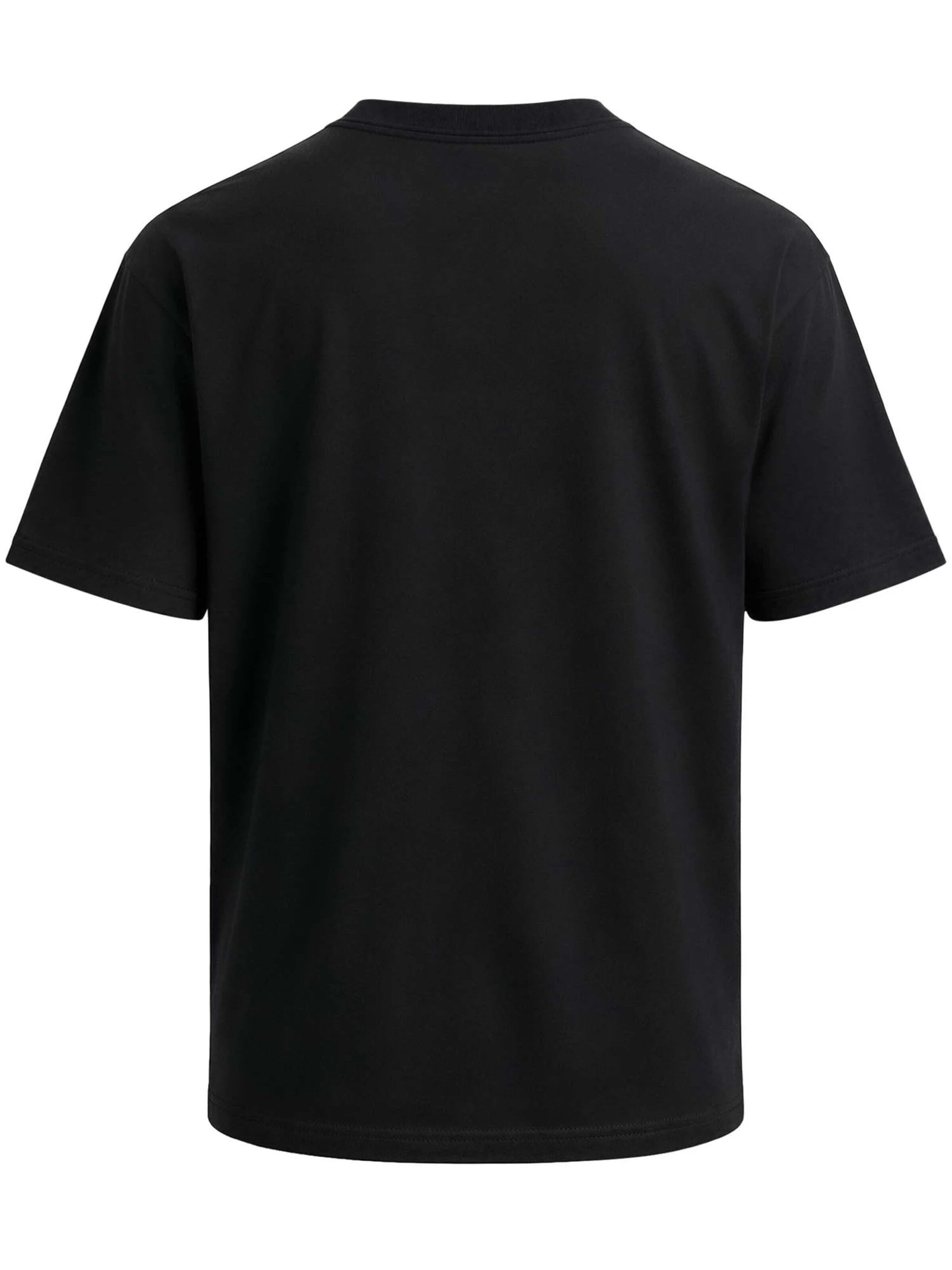 Neverless Shirt 'oktopus Beanie' in Black