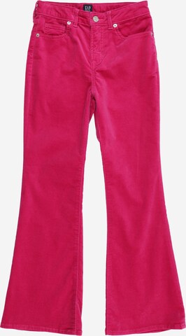 évasé Pantalon GAP en rose : devant