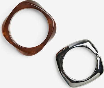 Bracelet 'PCREGITTA' PIECES en marron : devant