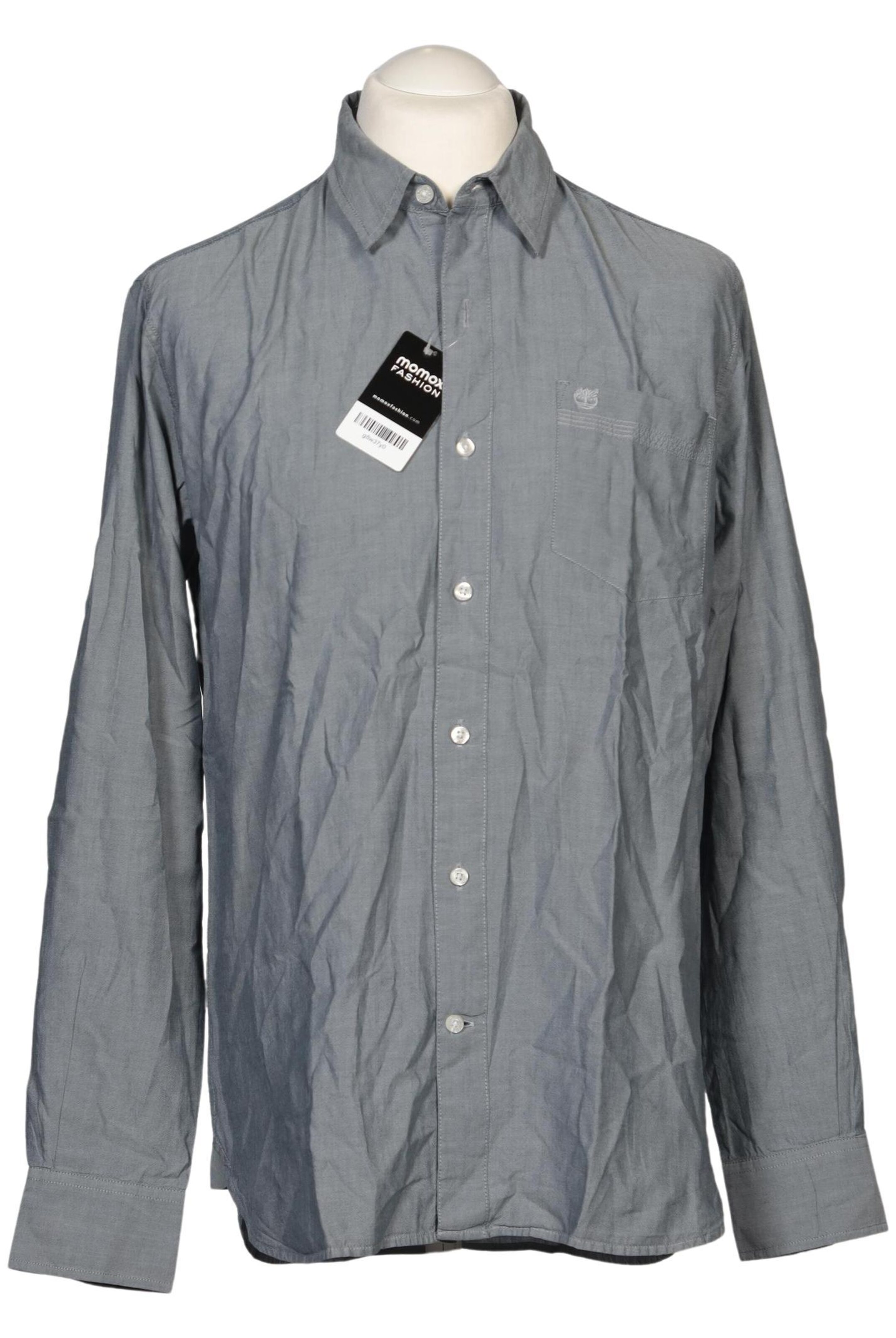 TIMBERLAND Button Up Shirt in M in Blue: front