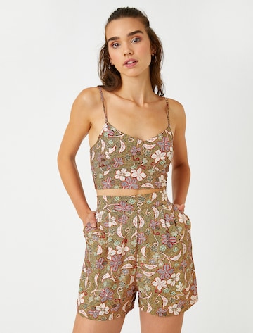 Koton Top in Brown: front