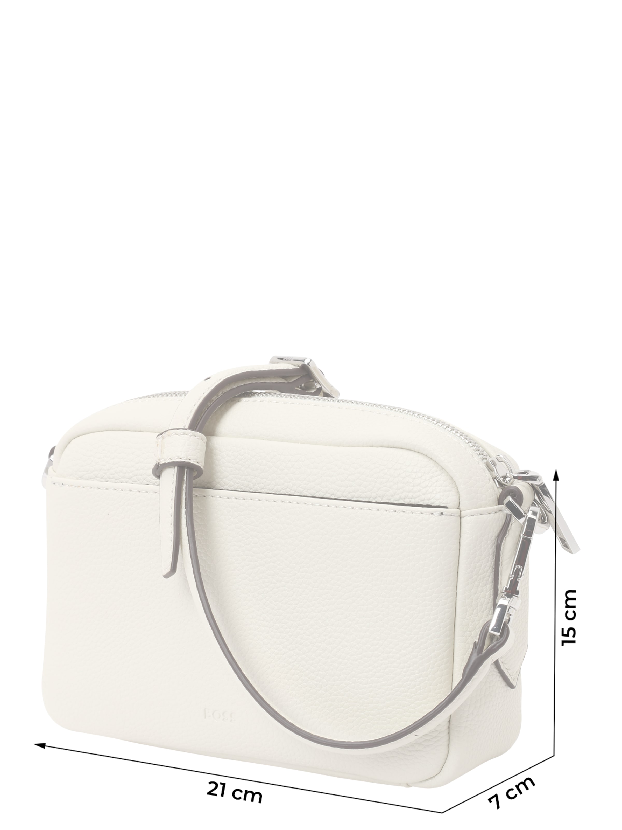 Geantă de umăr 'Anett' de la BOSS pe alb