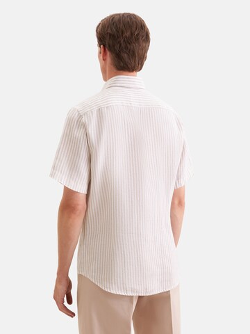 Coupe regular Chemise business SEIDENSTICKER en beige