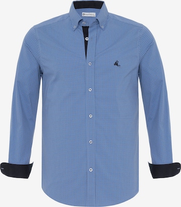 Dandalo Button Up Shirt in Blue: front