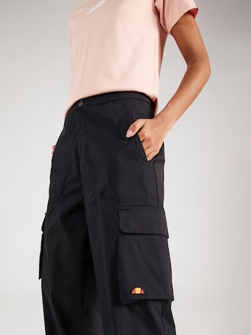 Loosefit Pantaloni cargo 'Sanzan' di ELLESSE in nero