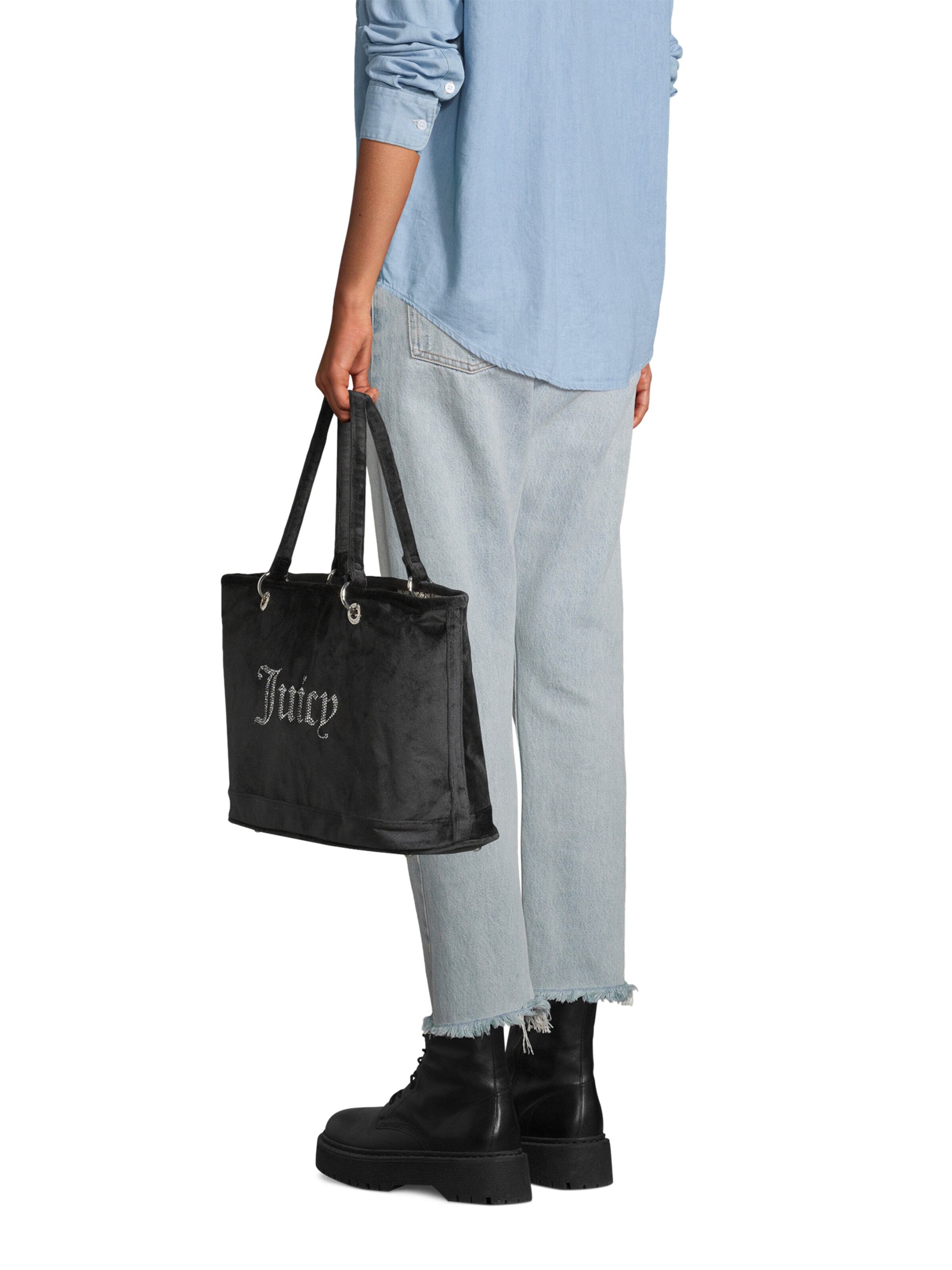 Cabas 'Kimberly' Juicy Couture en noir : devant