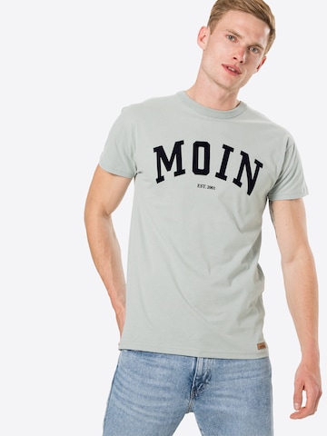 T-Shirt Derbe en gris : devant