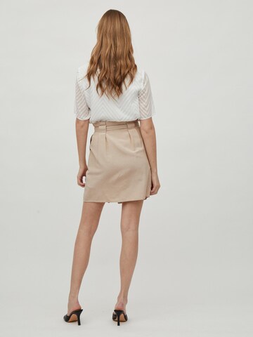 Vila Tall Skirt 'Prisilla' in Beige