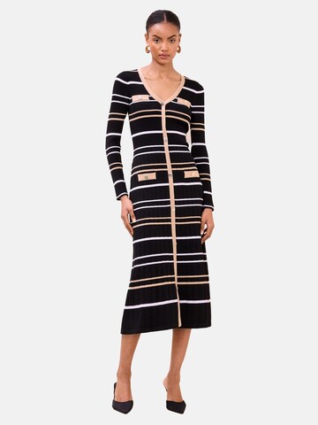 Robes en maille Lipsy en noir : devant