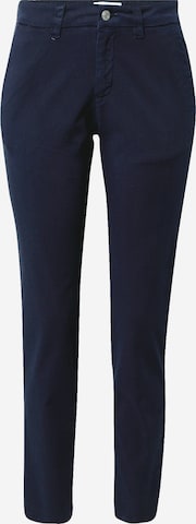 Effilé Pantalon SELECTED FEMME en bleu : devant