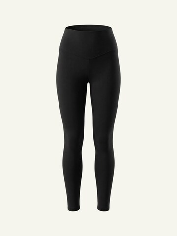 Skinny Leggings ZUBEK en noir : devant