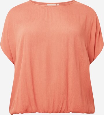 KAFFE CURVE Blouse 'Ami Stanley' in Orange: front