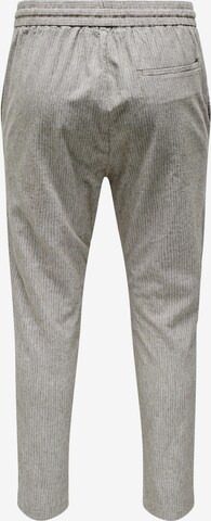 Regular Pantaloni 'Linus' de la Only & Sons pe gri