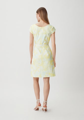 COMMA Summer Dress in Yellow: back