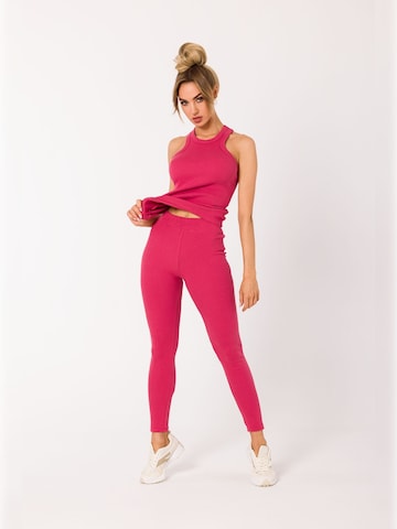 made of emotion - Skinny Leggings en rojo