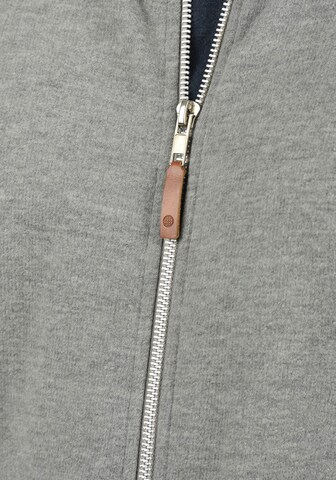 BLEND Zip-Up Hoodie 'Alio' in Grey