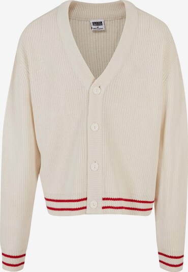 Urban Classics Knit cardigan in Sand / Red, Item view