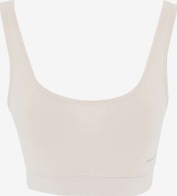 Organication Bra in White: front