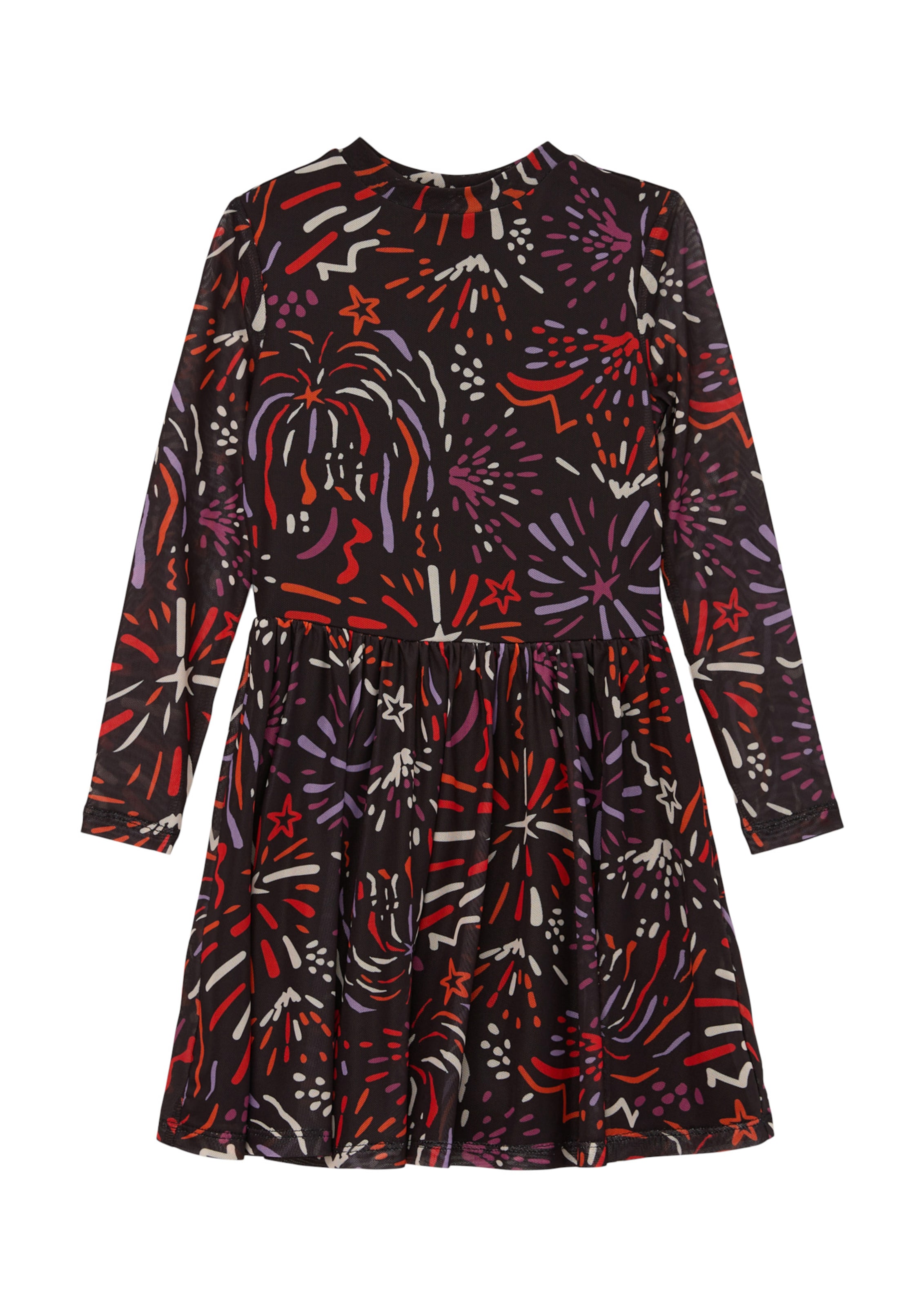 s.Oliver Kleid in Schwarz: Vorderseite