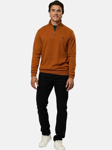 Pull-over 'Brison' U.S. POLO ASSN. en orange