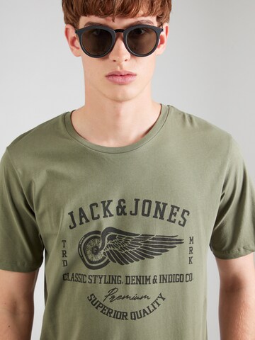 Maglietta 'JPRBLUROBAR' di Jack & Jones Premium in verde