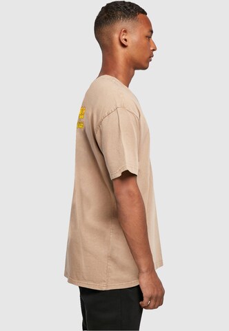 Merchcode Shirt 'Yellow Submarine - Monster No.6' in Beige