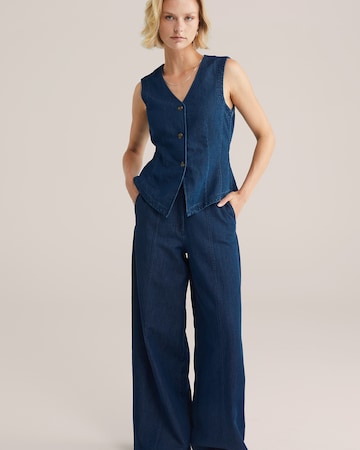 WE Fashion Свободный крой Джинсы в Синий