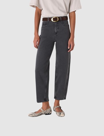 Whistles Barrel Jeans in Grey: front
