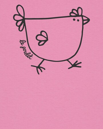 Watapparel Shirt ' Le poulet - das Huhn ' in Pink