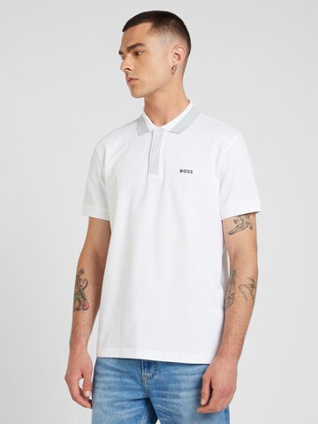 BOSS Poloshirt 'Paddy 3' in Weiß: Vorderseite