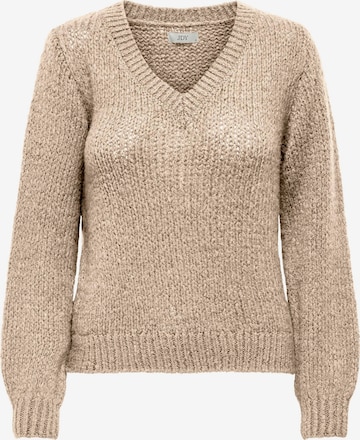 Pull-over 'DINEA' JDY en beige : devant